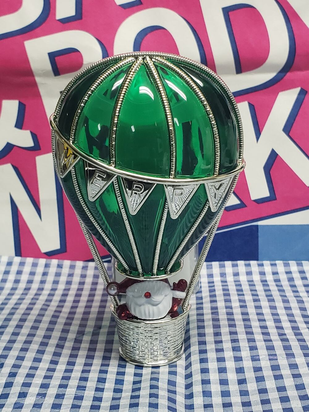 BBW Green Holiday Balloon Wallflower Scent Control Nightlight Fragrance Plug In
